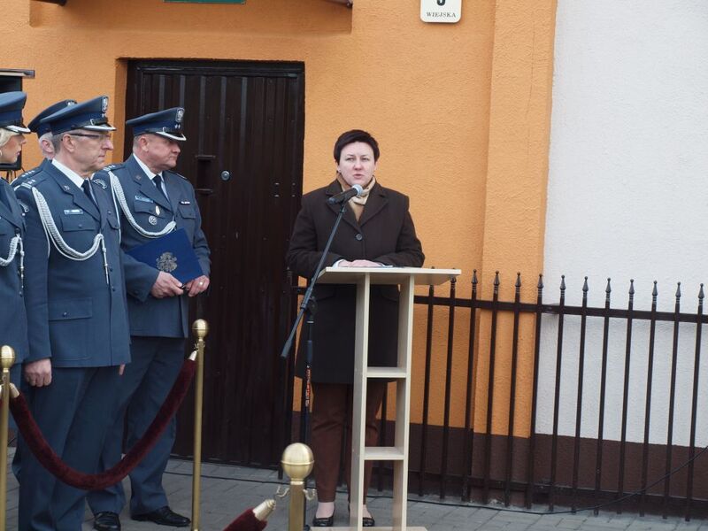 Wystąpienie dr Joanny Żelazko, naczelnik Oddziałowego Biura Edukacji Publicznej IPN w Łodzi