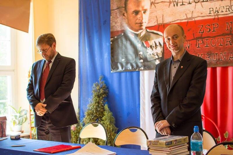 Od lewej: Grzegorz Nawrot (IPN Łódź), Paweł Wąs (Klub Historyczny im. gen. Stefana Roweckiego „Grota” w Piotrkowie Trybunalskim) 