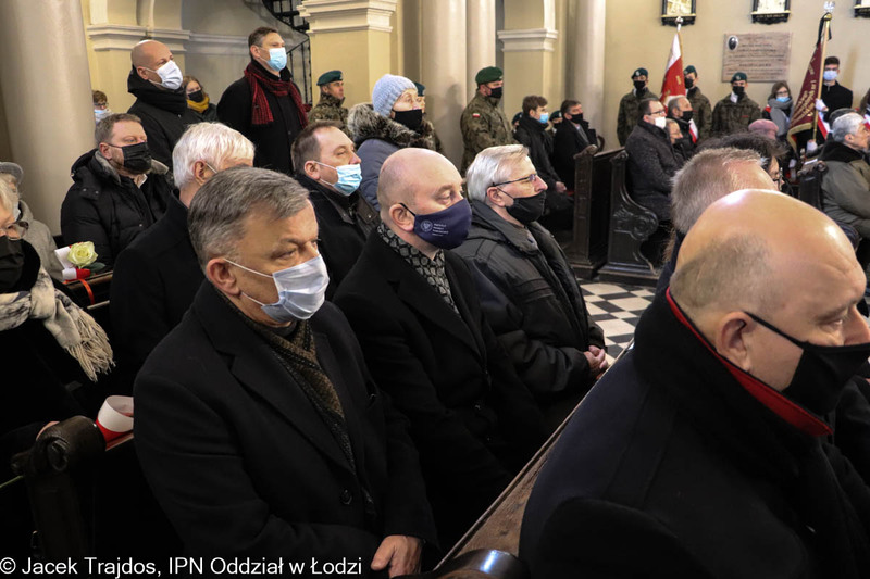 Pogrzeb ppłk. Haliny Kępińskiej-Bazylewicz - Kory,12.01.2022-6