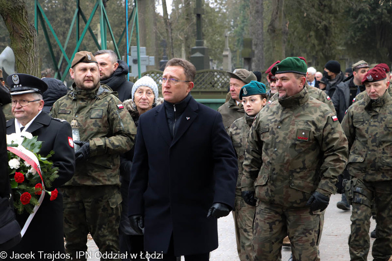 Pogrzeb ppłk. Haliny Kępińskiej-Bazylewicz - Kory,12.01.2022-8