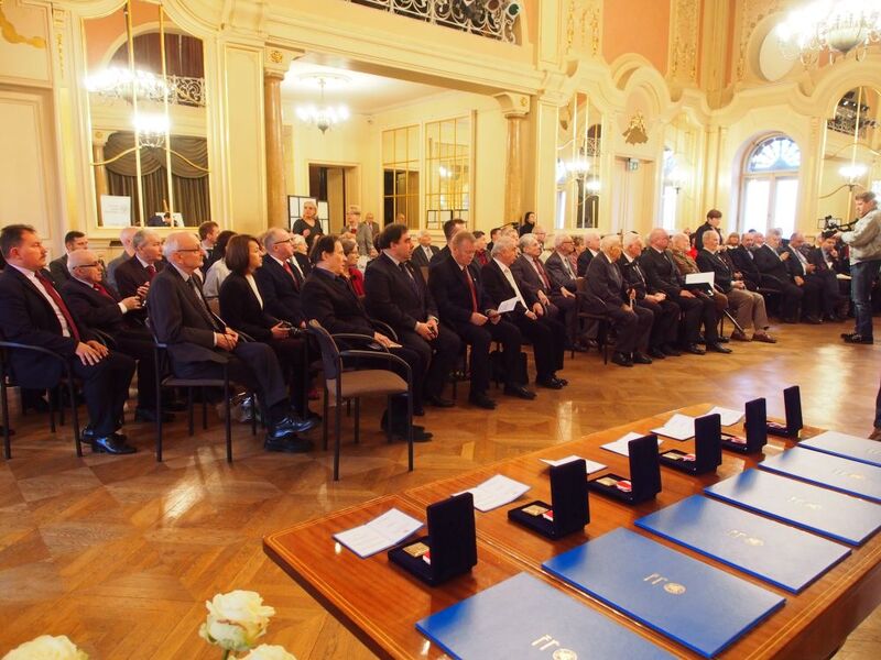 Zdjęcia z gali podsumowującej IV edycję nagrody honorowej „Świadek Historii” w Łodzi