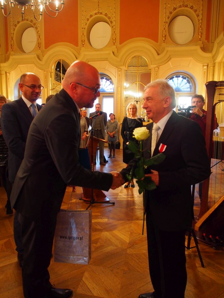 Zdjęcia z gali podsumowującej IV edycję nagrody honorowej „Świadek Historii” w Łodzi