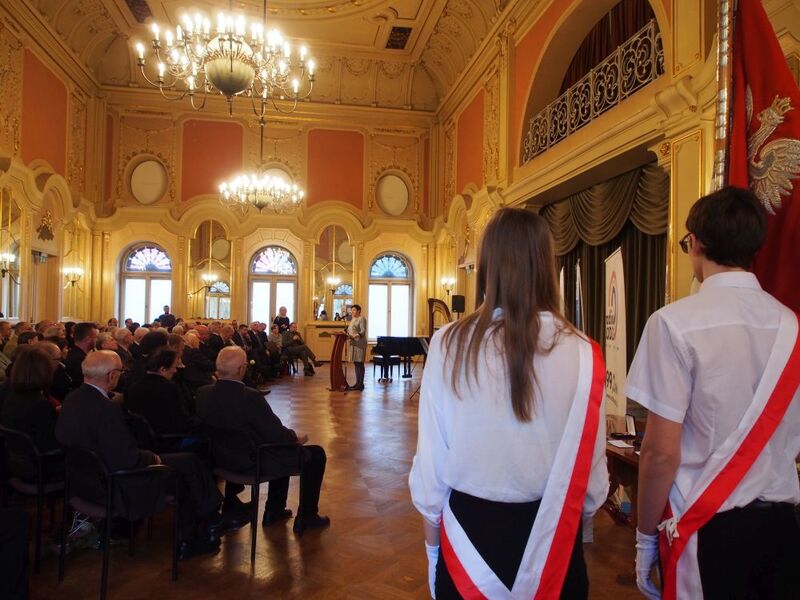 Zdjęcia z gali podsumowującej IV edycję nagrody honorowej „Świadek Historii” w Łodzi