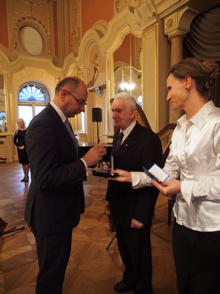Zdjęcia z gali podsumowującej IV edycję nagrody honorowej „Świadek Historii” w Łodzi