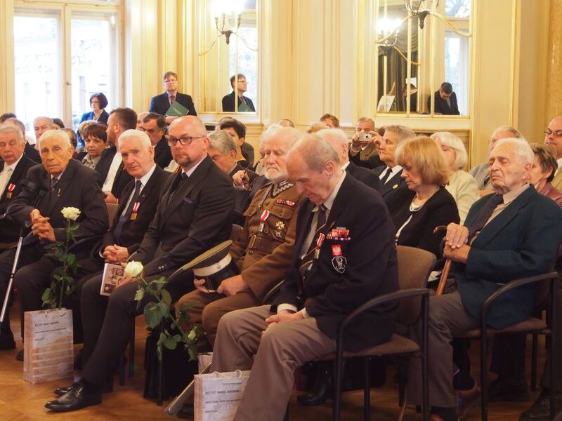 Zdjęcia z gali podsumowującej IV edycję nagrody honorowej „Świadek Historii” w Łodzi
