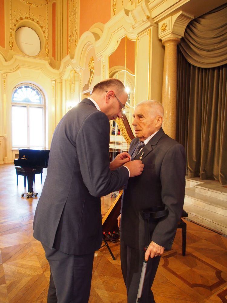 Zdjęcia z gali podsumowującej IV edycję nagrody honorowej „Świadek Historii” w Łodzi