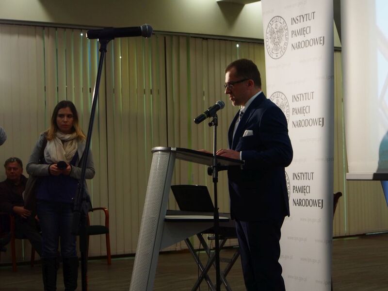 dr Jerzy Bednarek, zastępca naczelnika Archiwum Oddziału IPN w Łodzi