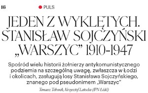 foto Warszyc w Dzienniku Łódzkim