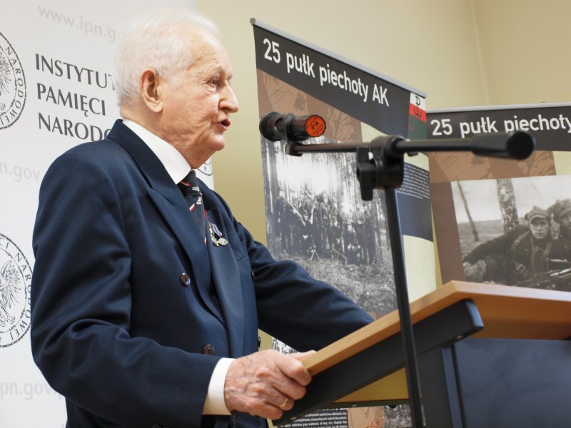 Mjr Zbysław Raczkiewicz, prezes ZO Łódź ŚZŻAK