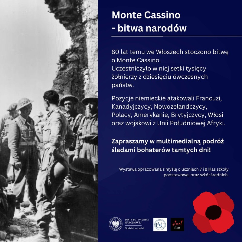 Zaproszenie na wystawę Monte Cassino-3_Strona_2